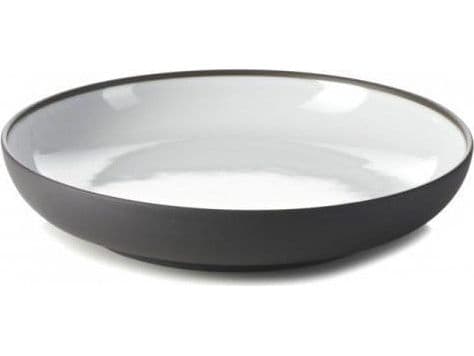 Revol SOLID tallerken 23,5 cm, hvit/svart