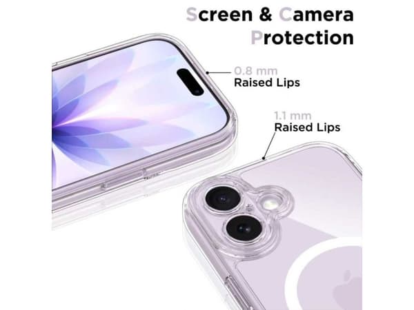 Tech-Protect Magpeak MagSafe CC-skal för iPhone 17 - klar