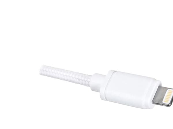 OWC NWTCBLUSBL1MW, 1 m, Lightning, USB A, Vit, iPhone, iPad, iPod