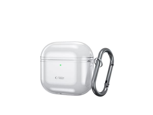 Tech-Protect FLEXAIR skyddsfodral för Apple AirPods 4 CLEAR