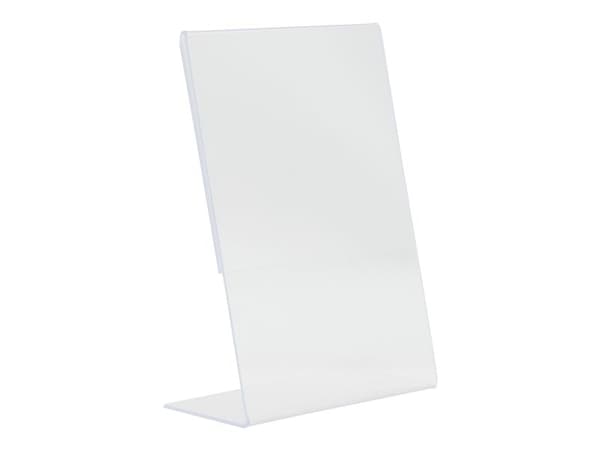 Securit® L-formet A6 display ramme i akryl