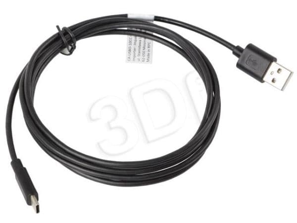 Lanberg CA-USBO-10CC-0018-BK USB cable 1.8 m 2.0 USB A USB C Black