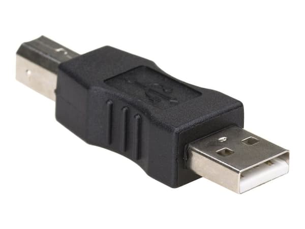 Akyga - USB-adapter - USB (hann) til USB-type B (hann) - svart