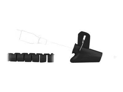 Delock Spiral Hose with Pull-in Tool - Kabelskydd - 2.5 m - svart