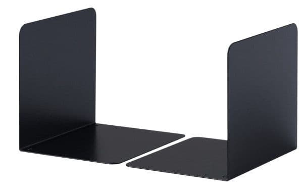 Bokstöd Durable svart - set med 2 st.