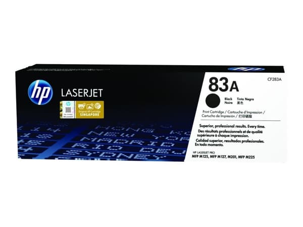 Lasertoner HP 83A, 1.500 sidor, svart