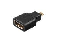 MicroConnect - HDMI-sovitin - HDMI hun til mikro HDMI han