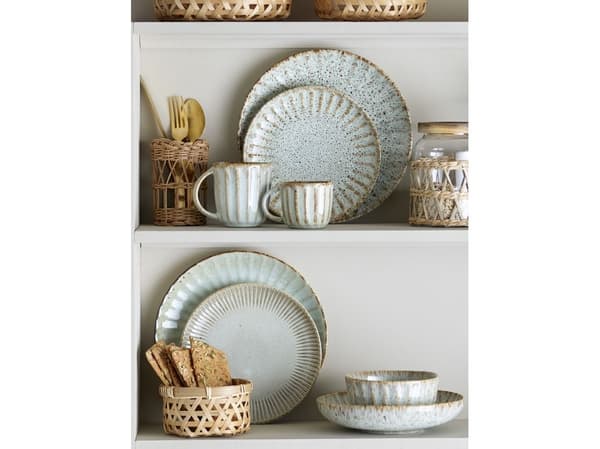 Osorterad CREATIVE COLLECTION blomfat, natur, stengods
