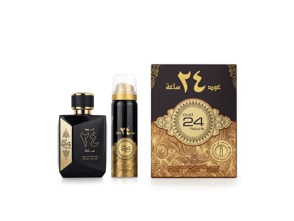 Oud 24 Hours Eau de Parfum 100ml + Deodorantti Spray 50ml