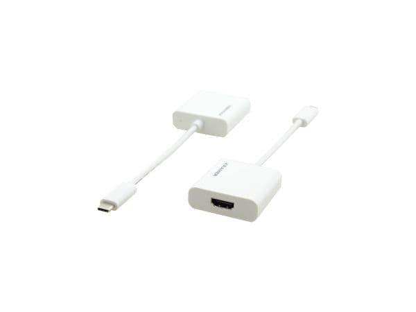 Kramer Electronics ADC-U31C/HF, 0,17 m, USB Type-C, HDMI Type A (Standard), Hankjønn, Hunkjønn, Rett