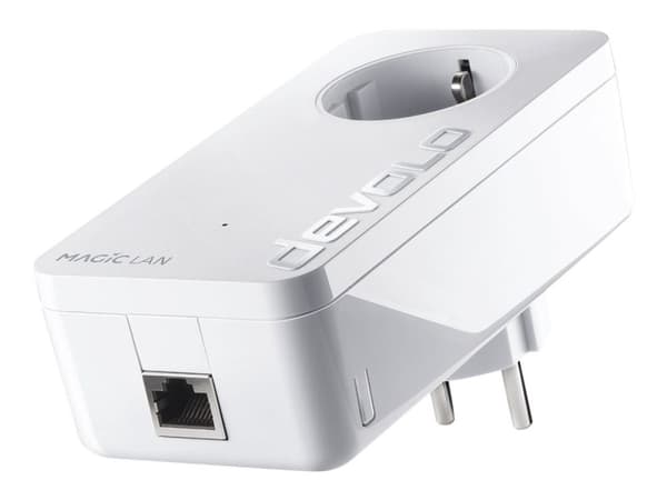devolo Magic 1 LAN - Starter Kit - bro 1GbE, HomeGrid - veggpluggbar (en pakke 2)
