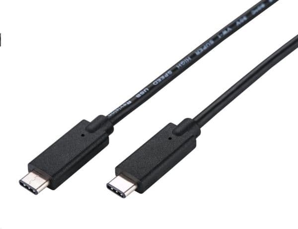 C-Tech C-TECH USB bred USB 3.2 bred, Type C (CM/CM), PD 100W, 20Gbps, 2m, svart