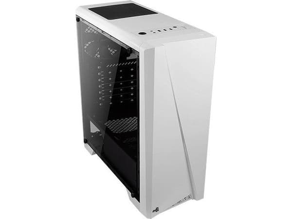Aerocool Cylon Mini, Mini Tower, PC, Vit, micro ATX, Mini-ITX, Stål, Blå, Grön, Röd