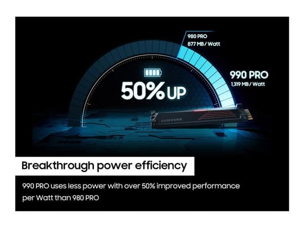 Samsung 990 PRO, 2000 Gt, M.2