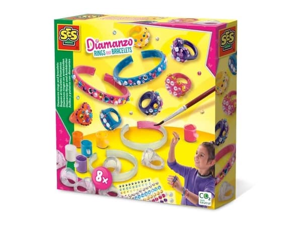 SES Creative Diamantsmykker - Ringe og armbånd