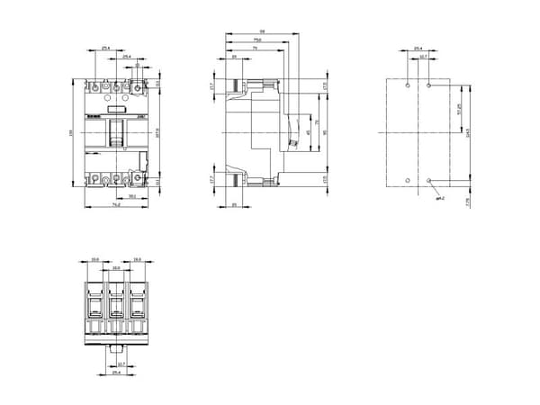 Siemens 3VA1181-6MG36-0AA0, IP40