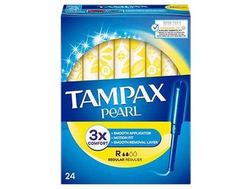 TAMPAX Pearl Regular, 24 kpl