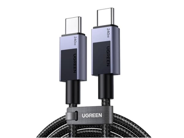 USB-kabel Ugreen USB-C - USB-C 2 m svart (UGR5580)