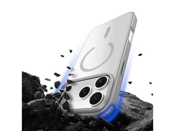 Dux Ducis Yind-etui for iPhone 17 Pro Max kompatibel med MagSafe - grå