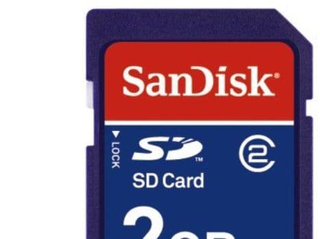 SanDisk - Flash-minneskort - 2 GB - SD