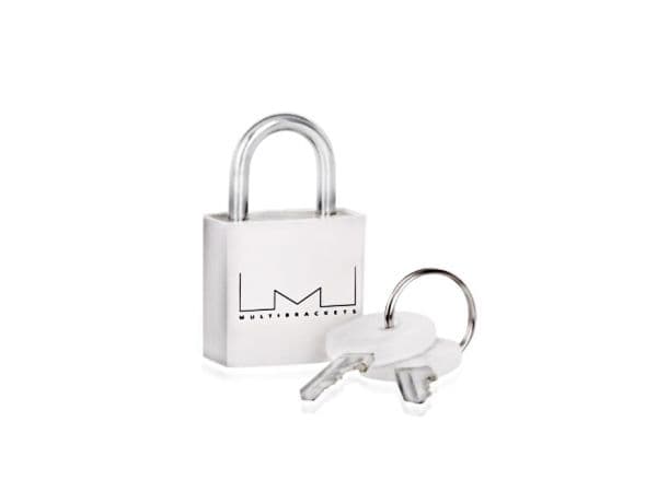 Multibrackets M Anti-theft Mini - Antityverilås - hvit
