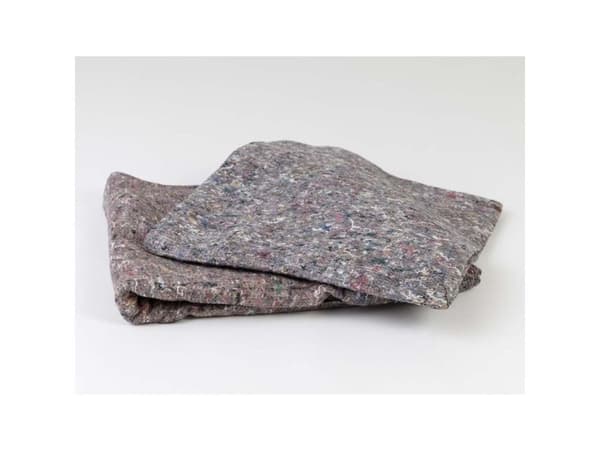 Flyttetæppe, 330 g/m2, 1500 x 1000 mm antracit, tekstil - (12 stk.)