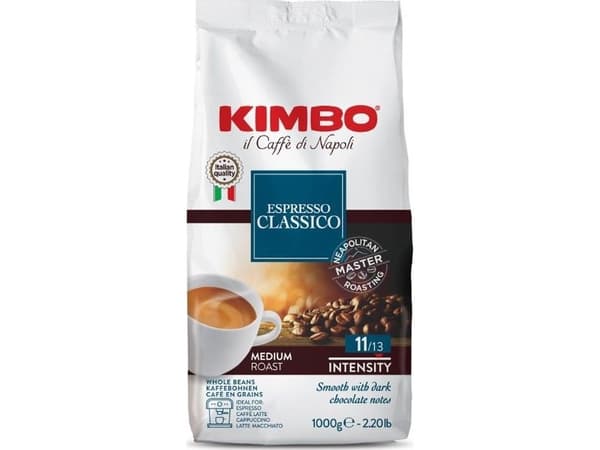 Kimbo Espresso Classico 1000g - hela bönor