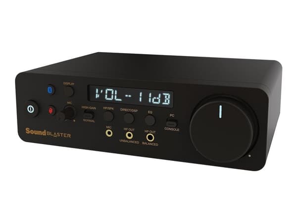 Ausinės Creative Sound Blaster X5 USB eksternt lydkort