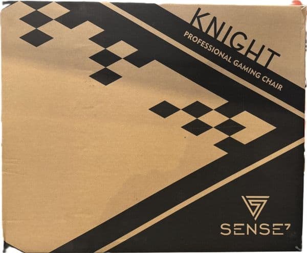 SENSE7 Knight nojatuoli musta-harmaa