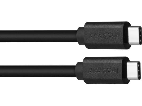 Avacom USB-kabel USB-C til USB-C 0,4 m svart (DCUS-TPCC-P04K)