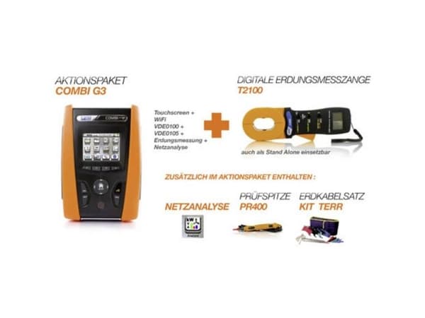 HT Instruments installasjonstester VDE-norm 0100, 0413 (1010780)