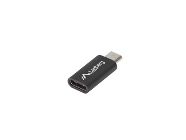 Lanberg - USB-adapter - USB-C (hunn) til Micro-USB type B (hann) - USB 2.0 - svart