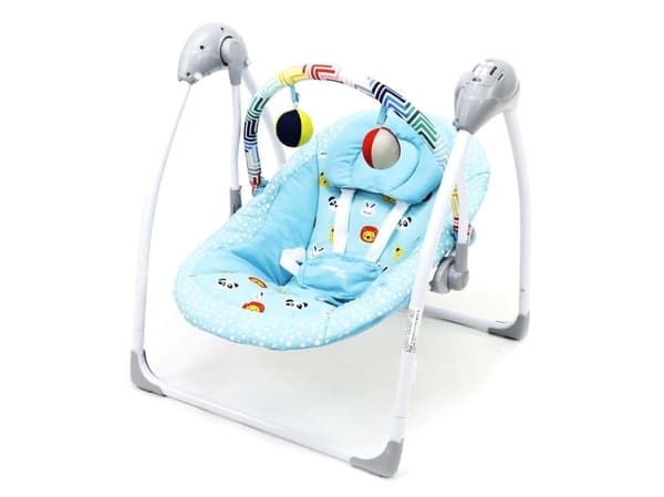 Asalvo Recliner Swing Musical, Blå