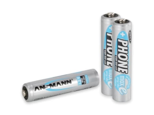 ANSMANN - Batteri AAA - NiMH - (oppladbart) - 800 mAh