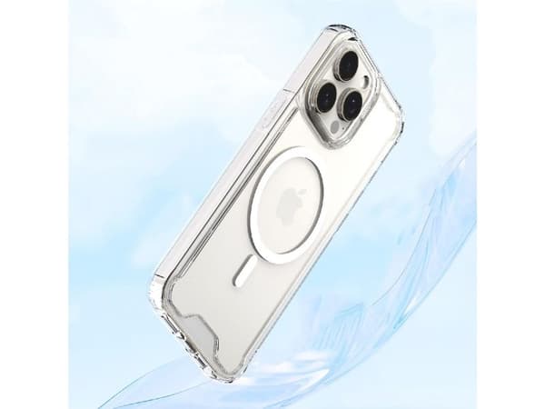 Hurtel Clear Corner Case MagSafe för iPhone 16 Pro Max - Klar