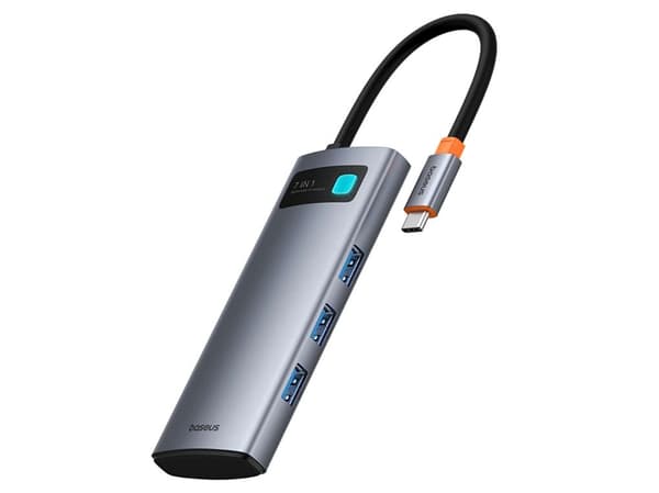 Baseus , USB Type-C, USB 3.0, USB Type-C, HDMI, MicroSD (TransFlash), SD, 5000 Mbit/s, 60 Hz, 3840 x 2160 piksler