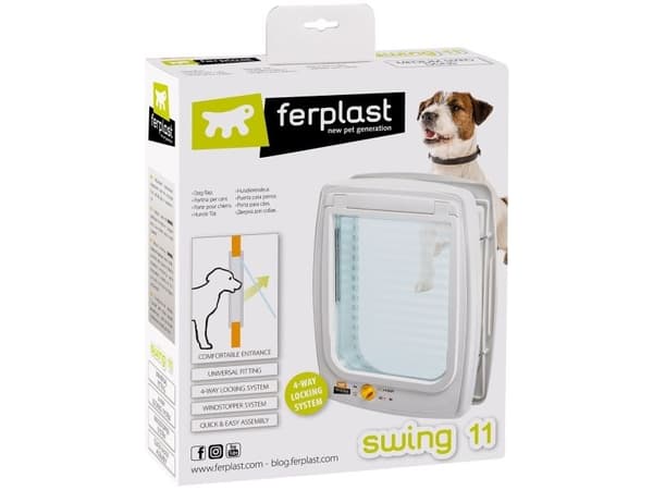 Ferplast SVINGDØRER 11 T HVIT