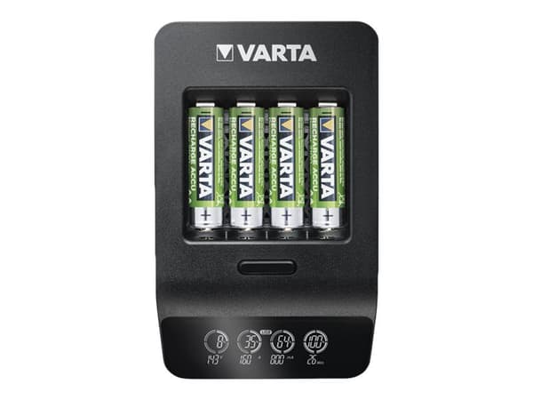 Varta LCD SMART CHARGER+, Alkali, Ylikuormittaa, AA, AAA