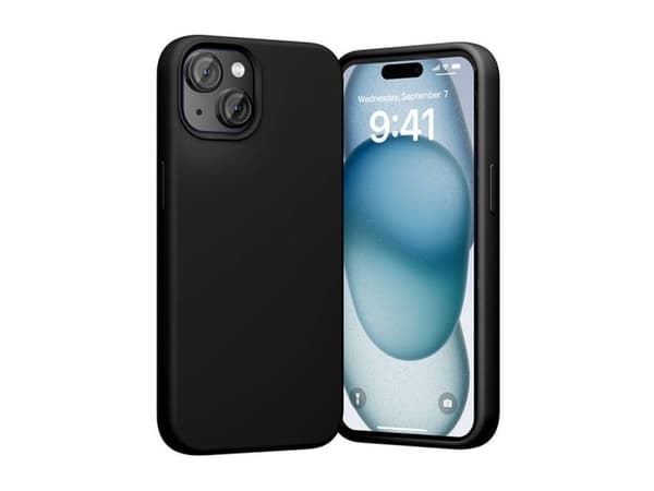 Vention KUFB0-20 Silicone Case for iPhone 15 Plus (black)