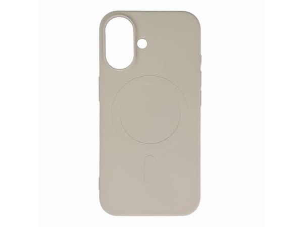 Liquid Silicone-deksel MagSafe til iPhone 16 - beige