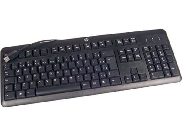 HP USB keyboard - Danish layout