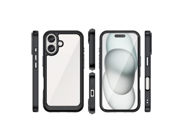 Outer Space cover med gel-ramme til iPhone 16 - Lajittelu