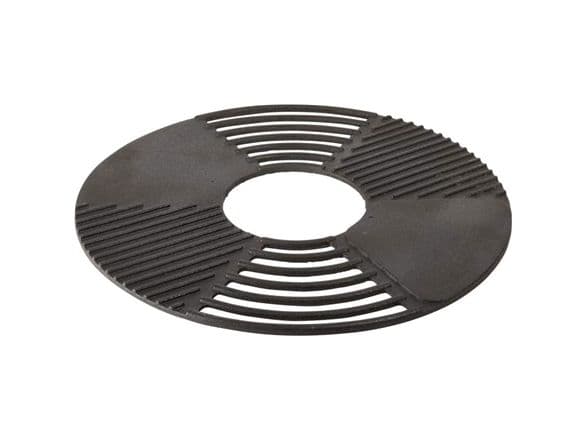 Esschert Design BBQ-grill/grillplate i støpejern