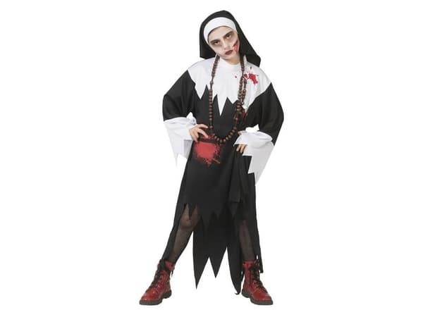Djævle nonne kostume