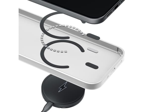 3mk Smoke MagCase iPhone 17 Pro Maxille - valkoinen läpinäkyvä