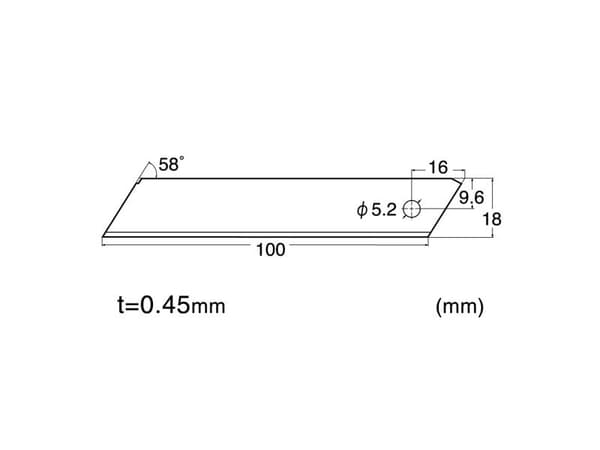 Reserveklinger, NT Cutter, BL-3000-ON 18 metallic