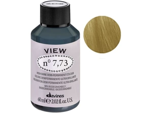 Davines View, puolipysyvä hiusväri, 7.73, 60 ml