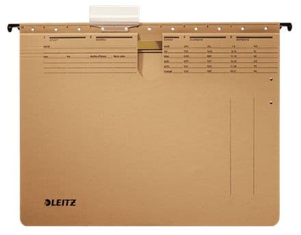Leitz ALPHA - Hängfil - för A4 (210 x 297 mm) - natronbrun