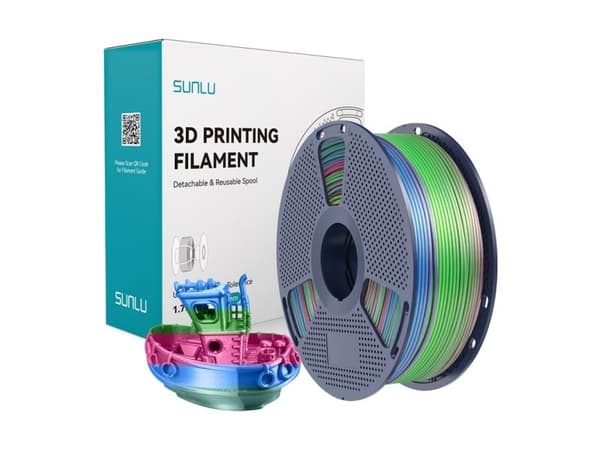 Sunlu PLA+ silk-filament (regnbue) 06