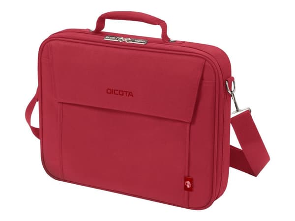 DICOTA Eco Multi BASE - Notebookbæreveske - 15" - 17.3" - rød